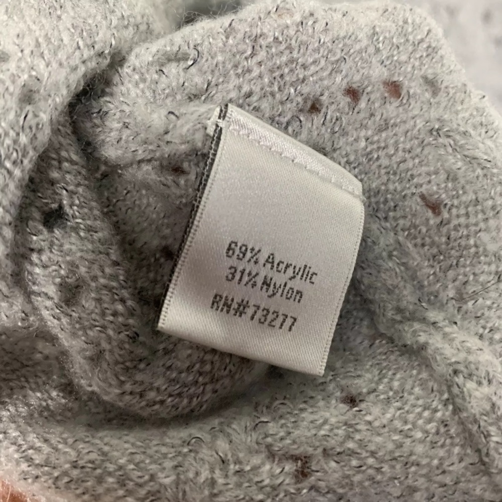 Lauren Conrad| Grey Bell Sleeve Sweater Size Small - Picture 5 of 6